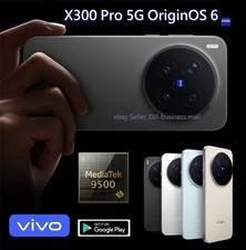 Senza IVA! Telefono ViVO X300 PRO 5G 120Hz 6,78" dimensione 9500 Origin OS per Global