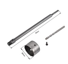 FRESA PER MURO A TAZZA 90 MM