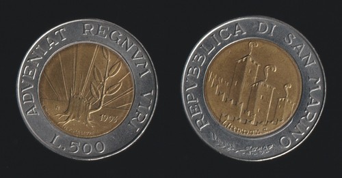 San marino 500 lire 1993 - san,