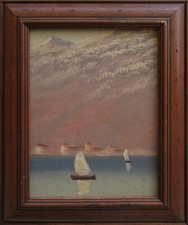 Dipinto tavola con cornice - su,