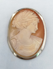 Ciondolo donna vero cammeo