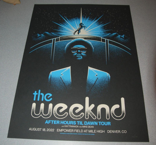 Poster serigrafia the weekend - poster,