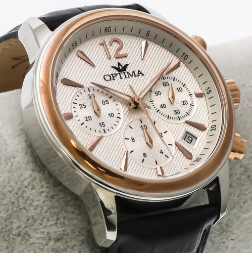Optima chronograph swiss - -,