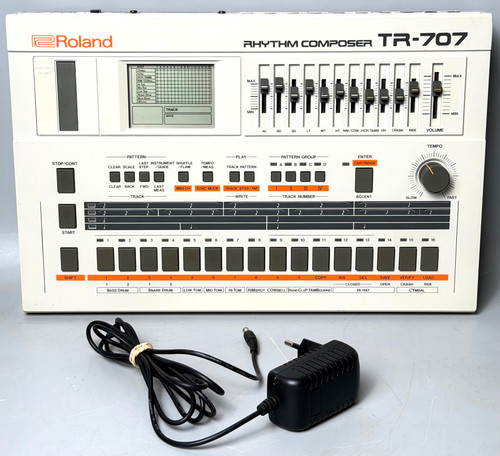 Roland 707 rhythm composer - tr-707,
