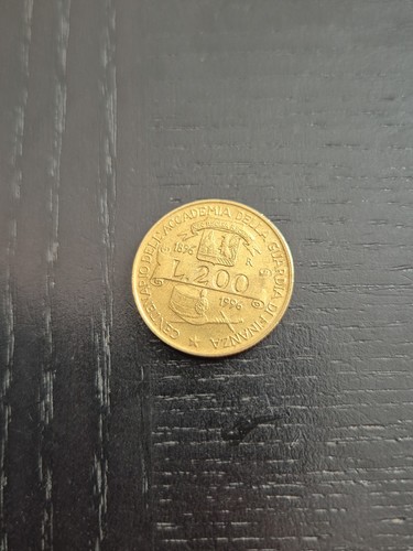 Italia 200 lire 1996 accademia - 200,
