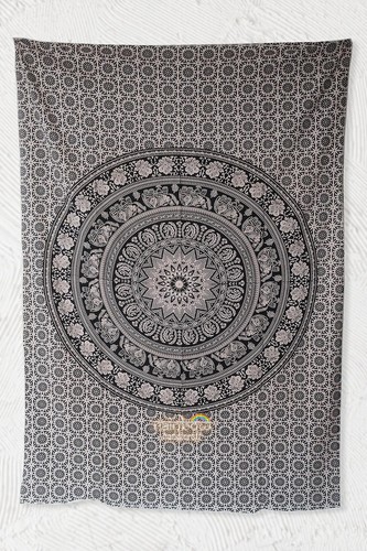 Arazzo elefante mandala boemo