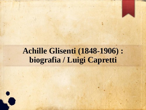 Achille glisenti - achille,