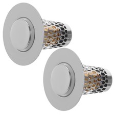  2 Pcs Scarico Lavabo Pop up