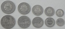 Romania / Romania KMS serie di monete in corso 1960-1963 ss-vz.