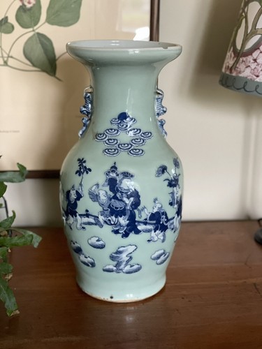 Antico vaso cinese xix secolo - antico,