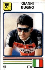 figurina Panini Supersport 1988 #45 Gianni Bugno