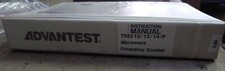 Advantest TR5212/13/14 Spectrum Analyzer Instruction Manual With schematics