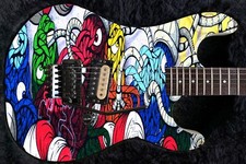 Guitar Skin Axe Wrap Reskin