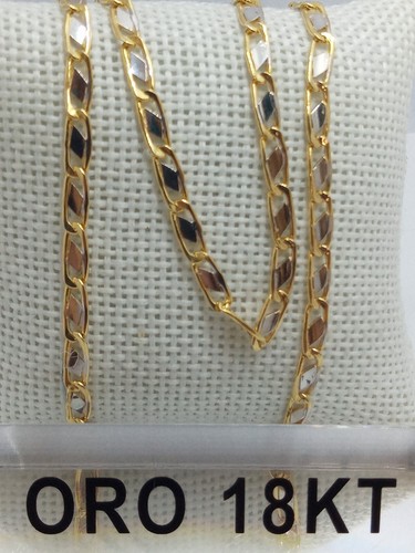 Collana oro giallo - e, bianco