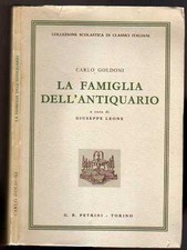 LA FAMIGLIA DELL'ANTIQUARIO di Carlo Goldoni