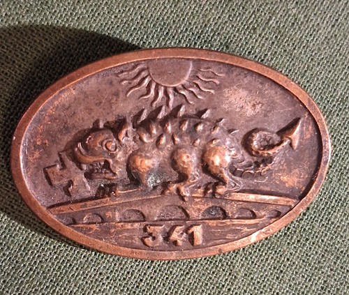 Insigne 341 régiment - insigne, 341°