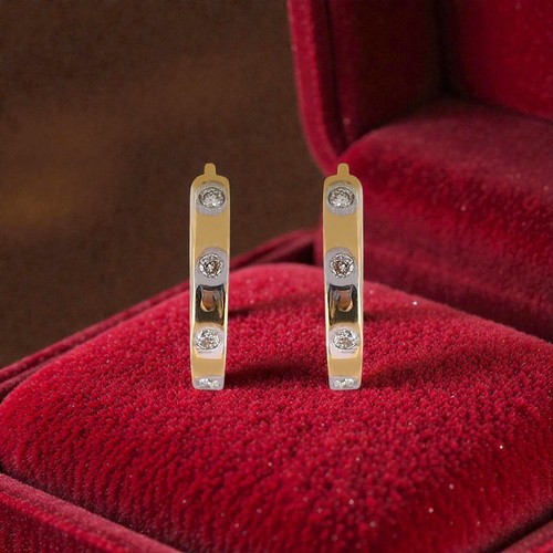 Eleganti orecchini cerchio - eleganti,