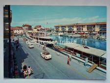 GRADO Gorizia il Porto piroscafo Ambriabella animata vecchia cartolina 554