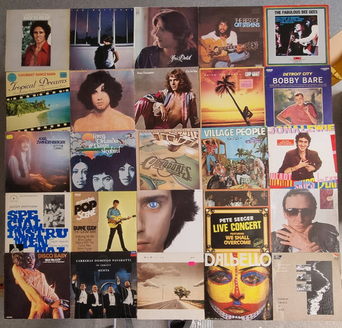 25x vinyl rock - vinyl, rock/pop/weitere