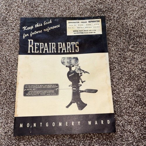 Montgomery ward zephyrator - montgomery,