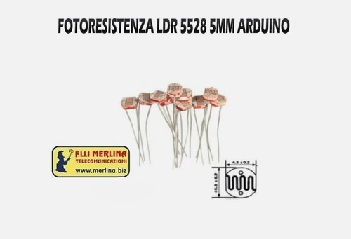 Pezzi fotoresistenza ldr - 20,
