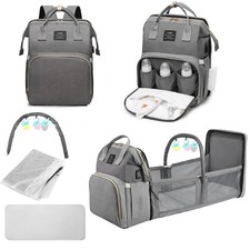Zaino per pannolini con culla e fasciatoio - Borsa multifunzionale per (Q5k)