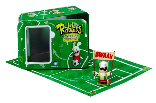 Raving rabbids fan - fan, footballers
