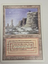 Plateau Revised Dual Land MtG