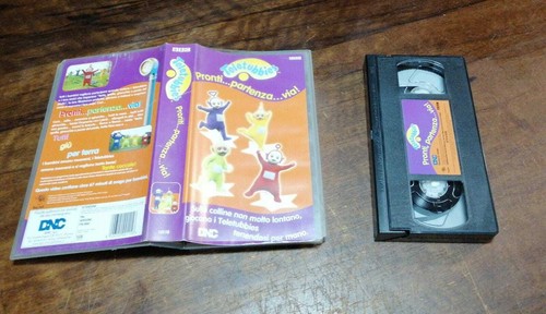 Vhs videocassetta teletubbies - vhs,