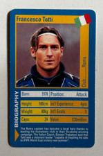 Francesco TOTTI Italia Roma Top Trumps Play a Day 2002 2003