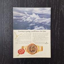 1996 Rolex GMT Master II ref. 16718 - Original AD Advertising Pubblicità Vintage