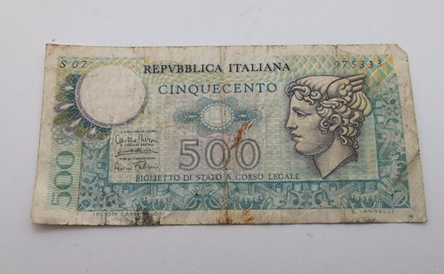 Italy 500 lire - lire, 1974