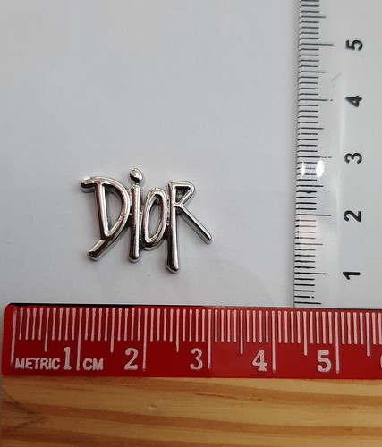 Targhetta dior acciaio pezzi - acciaio,