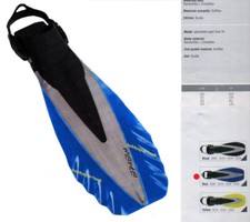 PINNE SEACSUB 553-B MANTA CON CINGHIOLO COL. BLUE  - SIZE L-XL  - SEAC