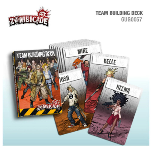 Zombicide team building deck - building,