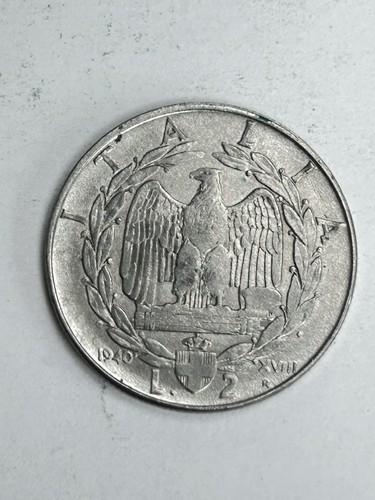 Moneta lire vittorio - 2,