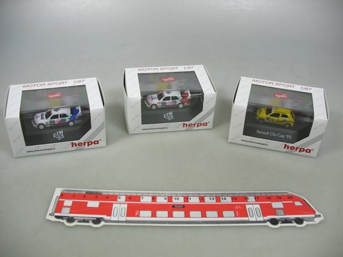 Auto herpa renault clio - auto, h0: