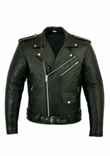 Giacca pelle uomo - , moto