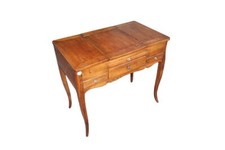 Antica Toilette francese di metà 1800 stile Luigi XV in legno di noce