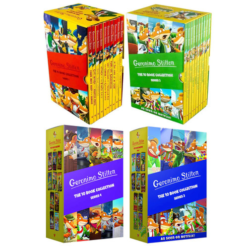 Geronimo stilton series - series, 1,2
