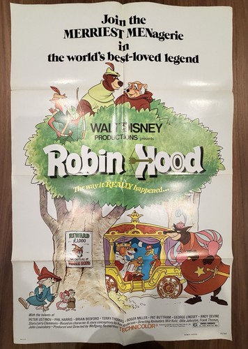 Walt disney productions robin - walt,