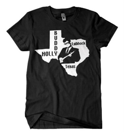 Shirt buddy holly lubbock - t-shirt,