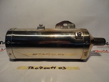 Marmitta scarico terminale destro right Exhaust triumph speed triple 1050 05 07