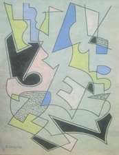 Raro quadro acquerello su