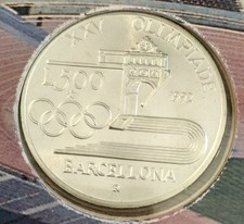 500 Lire 1992 Argento