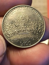 VATICANO GIOVANNI XXIII 100 LIRE 1962 " CONCILIO II "  Emissione Commemorativa 