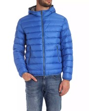 COLMAR Piumino Uomo 1249 5ST Concrete A-ES Giubbino con Cappuccio 426 ABISSO - C