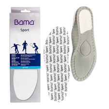 SOLETTA PLANTARE BAMA SPORT PER SCARPE SPORTIVE CORSA CALCIO TENNIS DA 35 A 47 