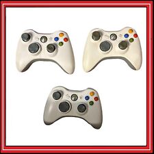 Lotto 3 Pezzi Controller Pad  per Xbox 360 Microsoft Bianco PARTI DI RICAMBIO
