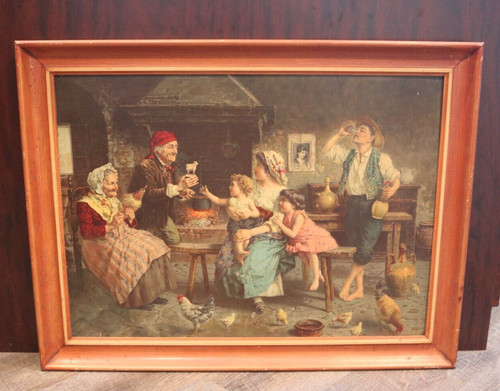 Antica stampa artistica - antica,